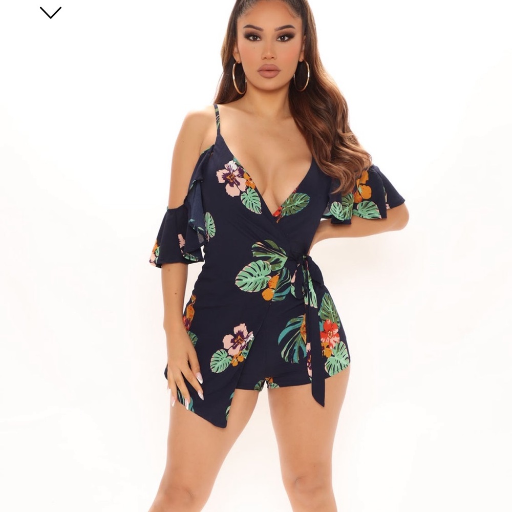 Fashion Nova  vidette floral Romper
